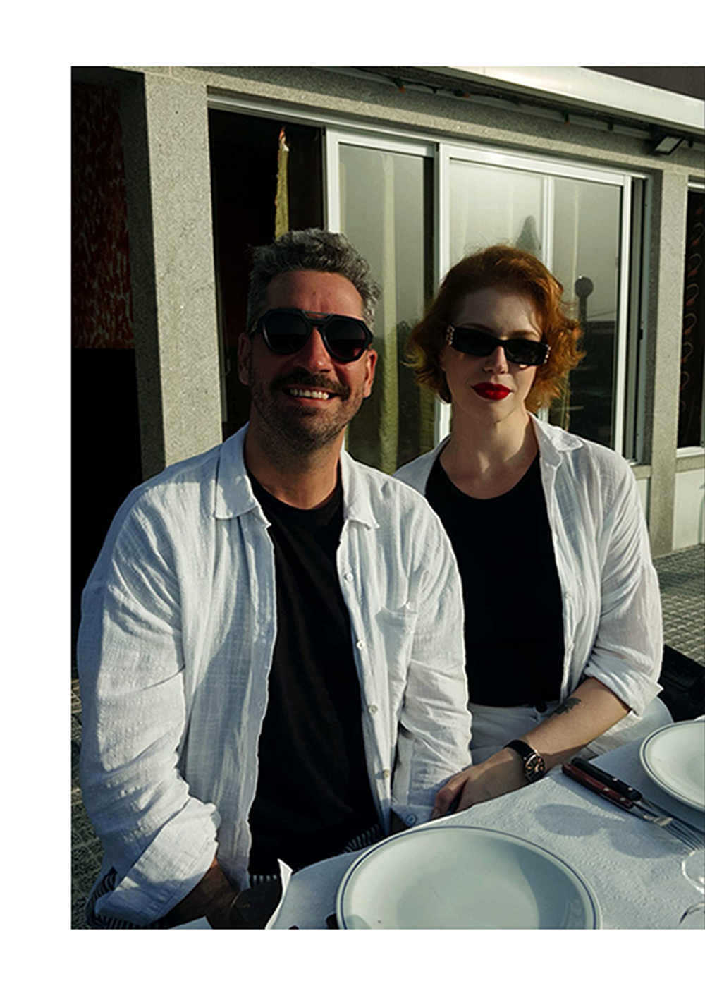 Chef Junior Carlin e Débora Ferreira